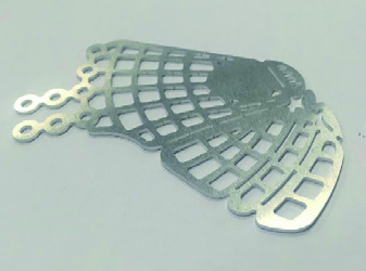 Metal cutting sample
