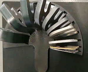 Cutting sample