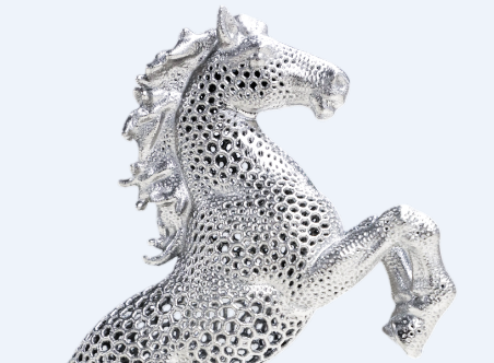 Craftsmanship by Han's Matrix – Year of the Horse Precision Metal Ornaments
